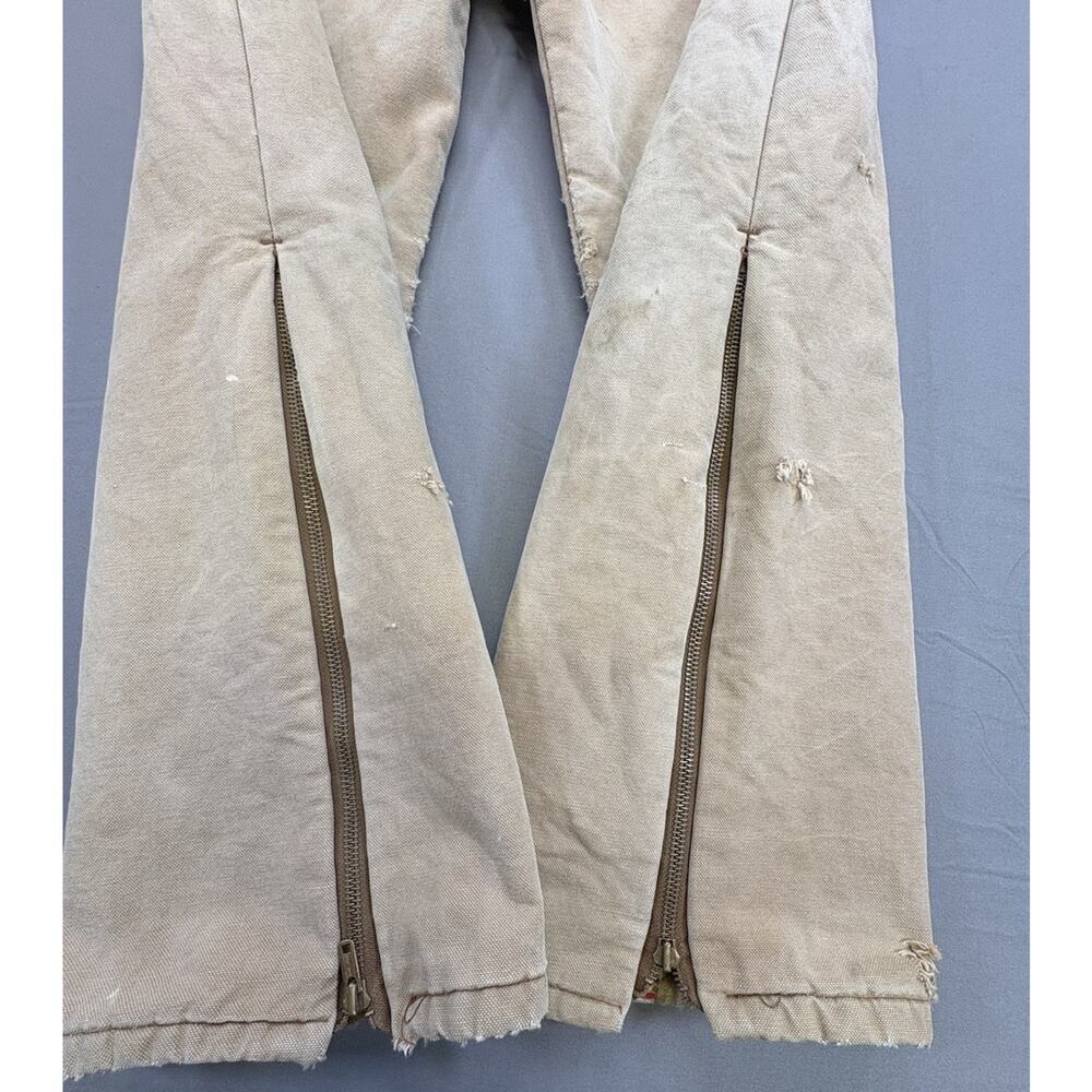 Vintage Key Imperial Insulated Canvas Coveralls Kids Size 16 Reg Workwear USA - Picture 8 of 16